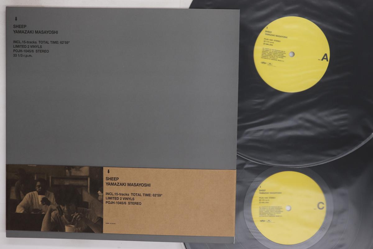LP Record MASAYOSHI YAMAZAKI Sheep POJH10456 POLYDOR 2000 Japan Obi Japanese PopRock Used