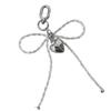 Stylish Heart And Bows Jewelry Alloy Keyring Fashion Keychain Bag Pendant Adds Charm To Outfits For Women