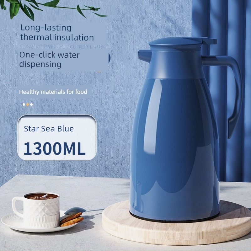 New Style Thermos Kettle for Office Workers, Large Capacity Thermos Cup, Coffee Pot, Large Hot Water Bottle for Dormitory, Teapot, Warm Water Kettle