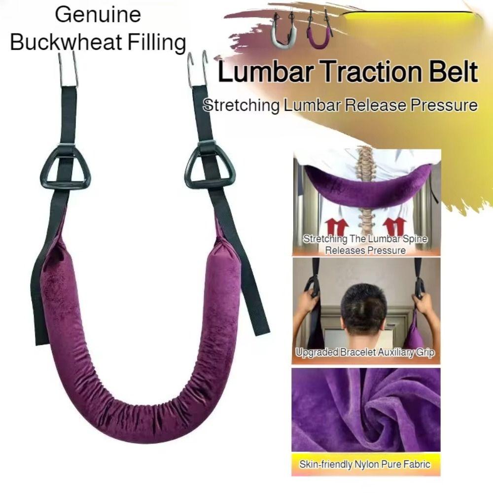 Ergonomic Outdoor Hanging Waist Spine Belt Breathable Lumbar Vertebra Retractor Belt  Car Travel