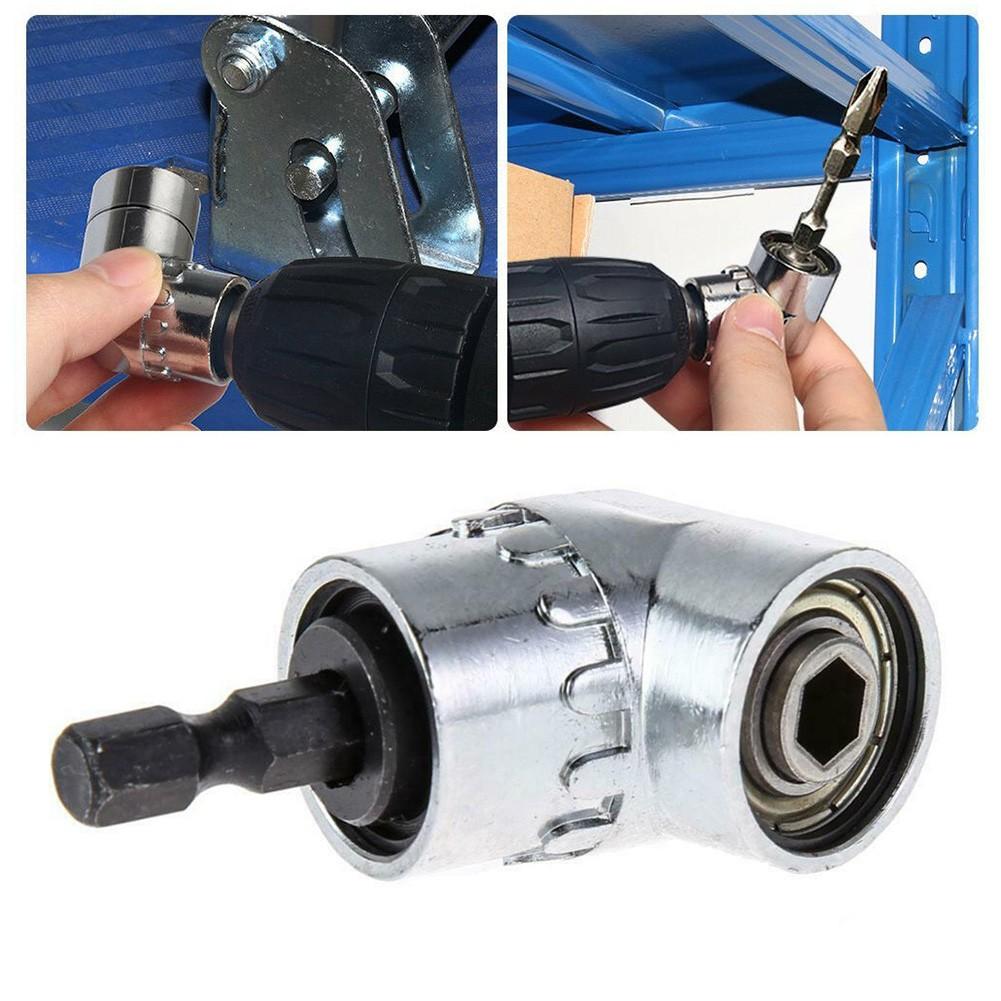 Schraubendreher Bohrer Adapter Winkelstück 105 Grad 5,5*3cm Adapter Bits Chrom-Vanadium Stahl Halter Hohe Qualität