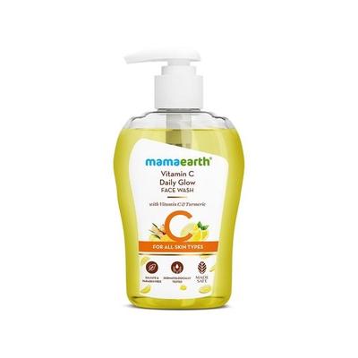 Vitamin C Face Wash pro ženy a muže 250 ml – Bez toxinů a mastnoty na obličej pro aknózní, suchou a mastnou pleť – rozzáří pleť