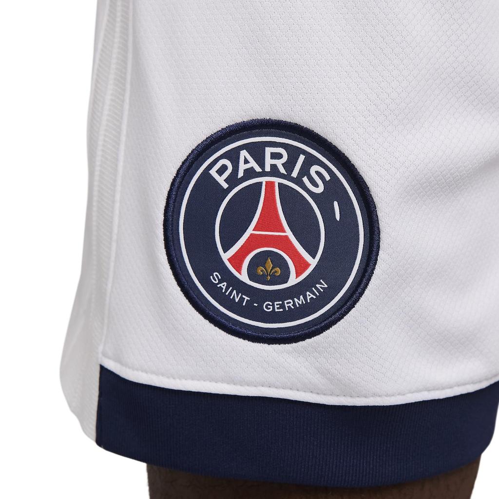 Nike Paris Saint-Germain Dri-Fit Stadium Away Logo Outdoor Casual Sports Elastic Waist Football Pants Men Bottoms White FZ1536-100
