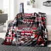 Arsenal Football Player Blanket Comfortable Suitable for Chair Couch Office Chair for All Seasons Stylish Decor Perfect Gift for Relatives and Friends