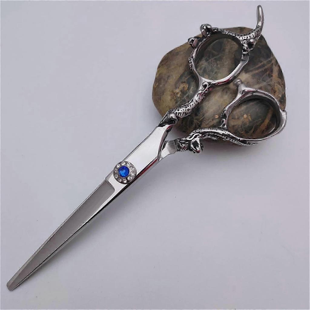 Haarschneidescheren-Set, Japanische 440C Edelstahl 6 Zoll Professionelle Haarschere mit Präzisions-Scharfen Klingen für Salon und Friseur