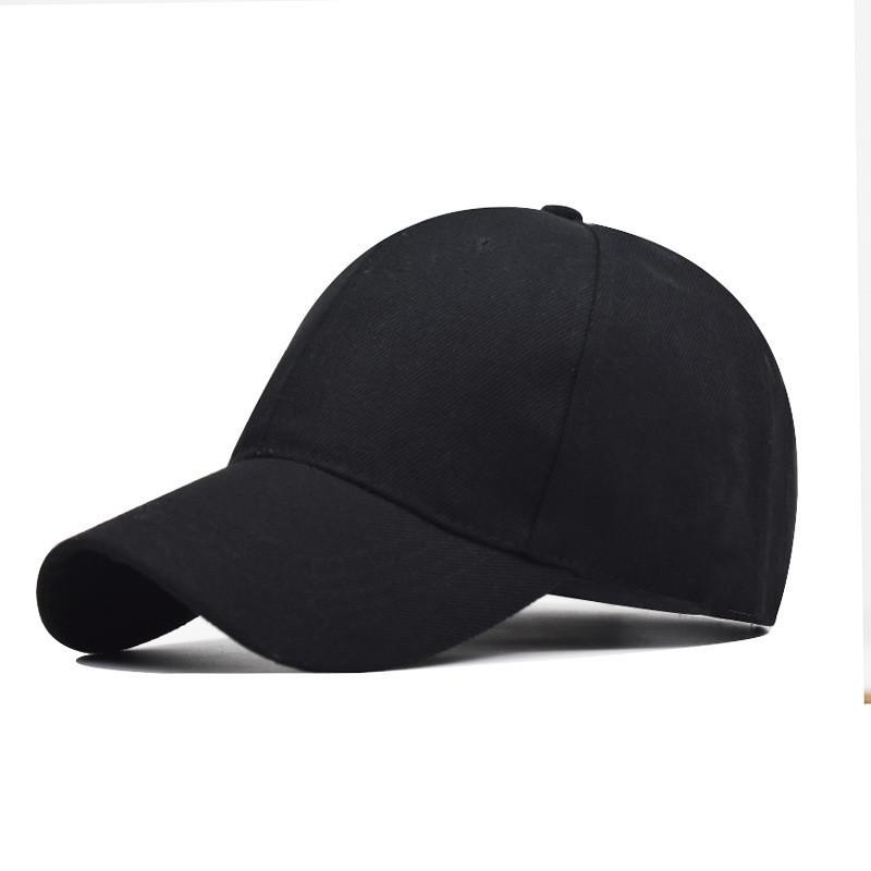 Duck Tongue Hat Sunshade Hat Solid Color Baseball Hat Polyester Cap Breathable