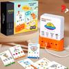 Kinder Montessori Puzzle Spielzeug Logisches Denken Training Entsperrspiel Baby Kognition Dietrich Frühes Bildungsgeschenk für Kinder