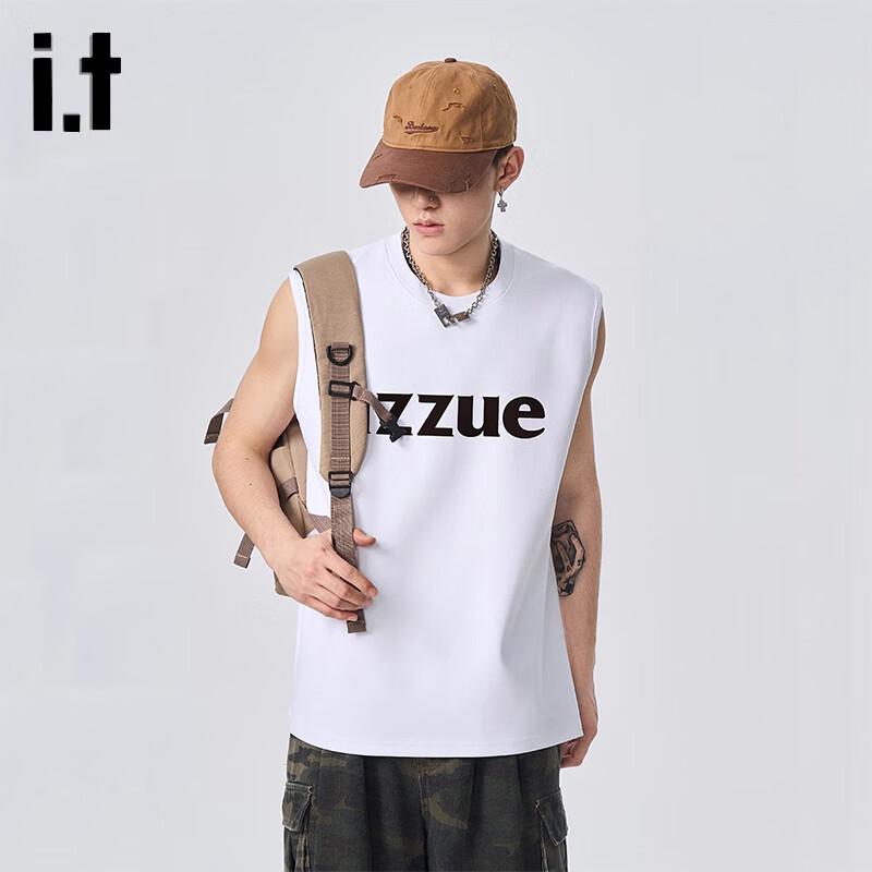 

Izzue Men s Sleeveless Cotton Letter Print Vest 4XL