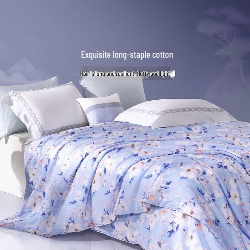 FUANNA Tussah Silk Blend All-Season Quilt