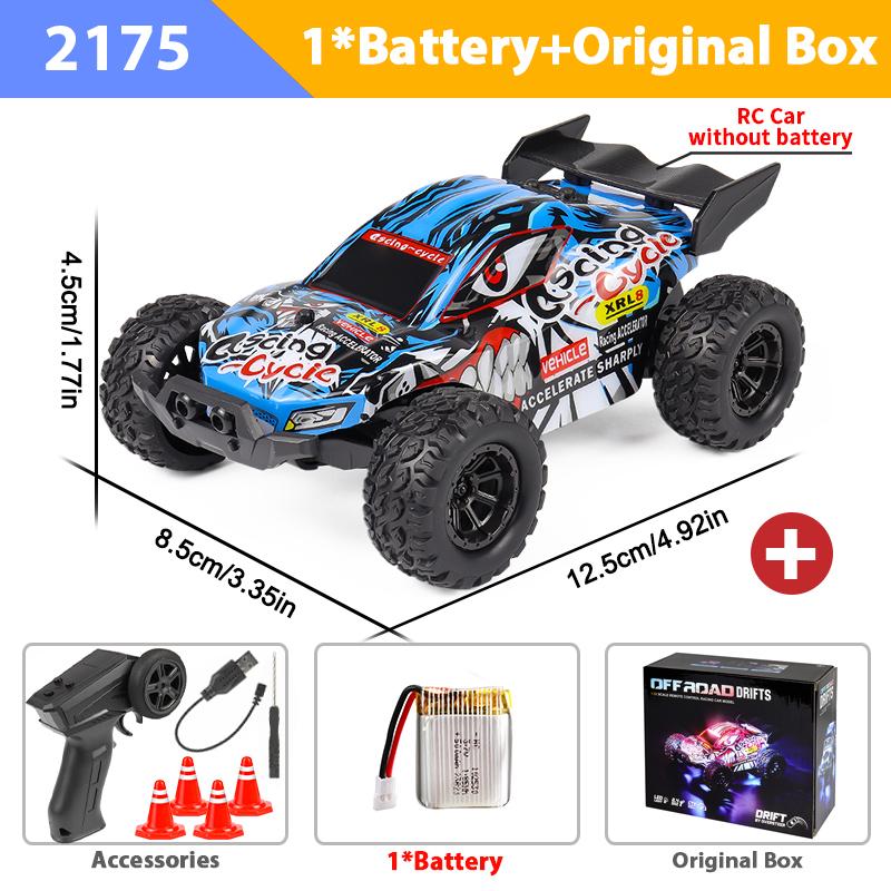 1:32 Mini RC Car With Camera 20Km/h Remote Control Off-Road High Speed Racing Drift Children Electric Toy Crawler for Kids Gift