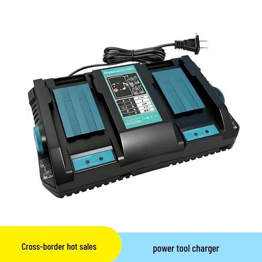 Compatible with Makita DC18RD Dual Slot Charger 14.4-18V 6A