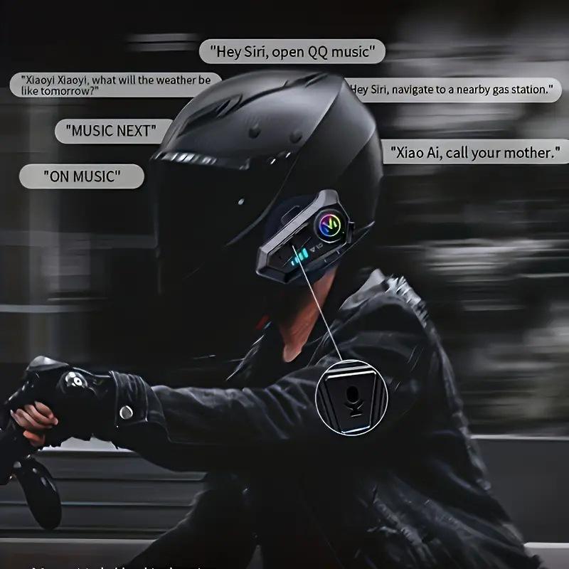 Y10 Wireless Bluetooth Motorcycle Helmet Headset
