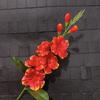 2pcs 75cm Fake Gladiola Real Touch Silk Flower Vivid Artificial Gladiolus Flower  Wedding Accessory