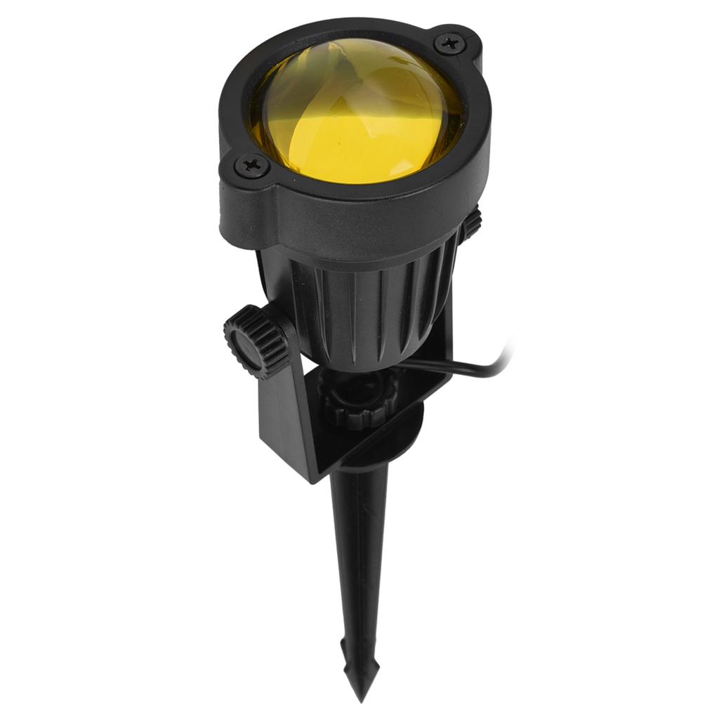 Lawn Light USB Powered LED Projection Waterproof Decorative Ground Lamp for Outdoor Garden Courtyard
