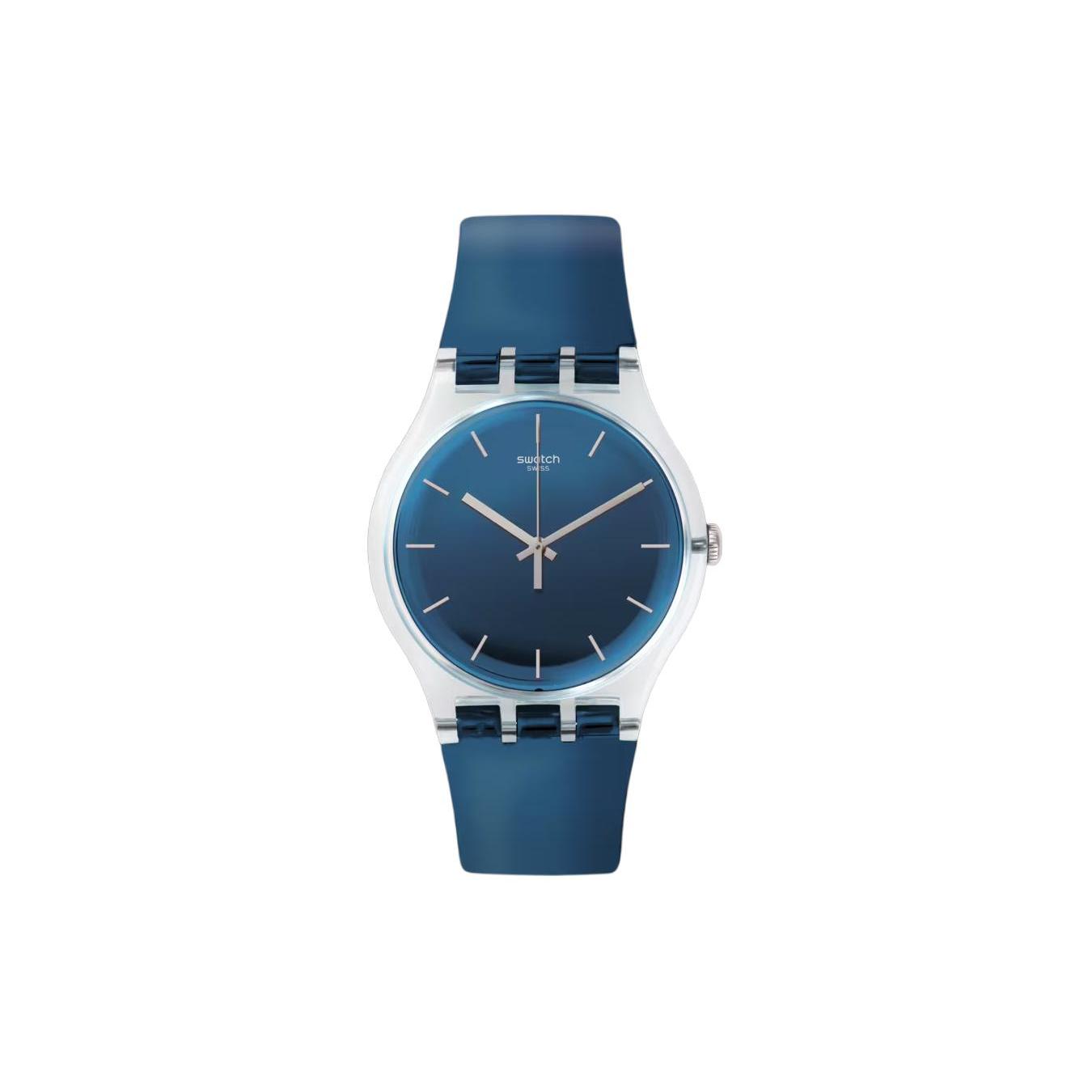 SWATCH Unisex Blue Watch SUOK126 SUOK126 Blue Dial