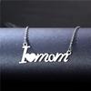 Mother's Day Mama Letter Pendant Necklace For Women Mom Nameplate Clavicle Chain Choker Stainless Steel Jewelry Minimal Gift