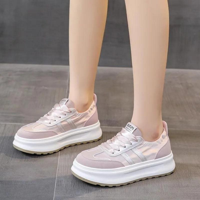 2025 New High on Platform Ladies Footwear Comfortable and Elegant Cheap Designer Luxury Korean Walking Women's Sports Shoes Sale