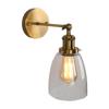 Nordic Retro Wrought Iron Wall Lamp for Bedroom, Balcony, or Staircase