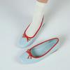 New Niche Mary Jane Shoes for Women, Bow and Pedal Ballet Shoes