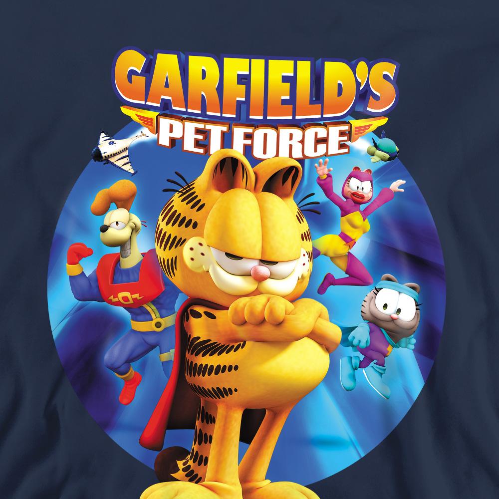 Garfield Unisex Adult DVD Art Sweatshirt