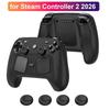 Stötsäkert konsolskydd Silikonhandtag Kontrollskal för Steam Controller 2