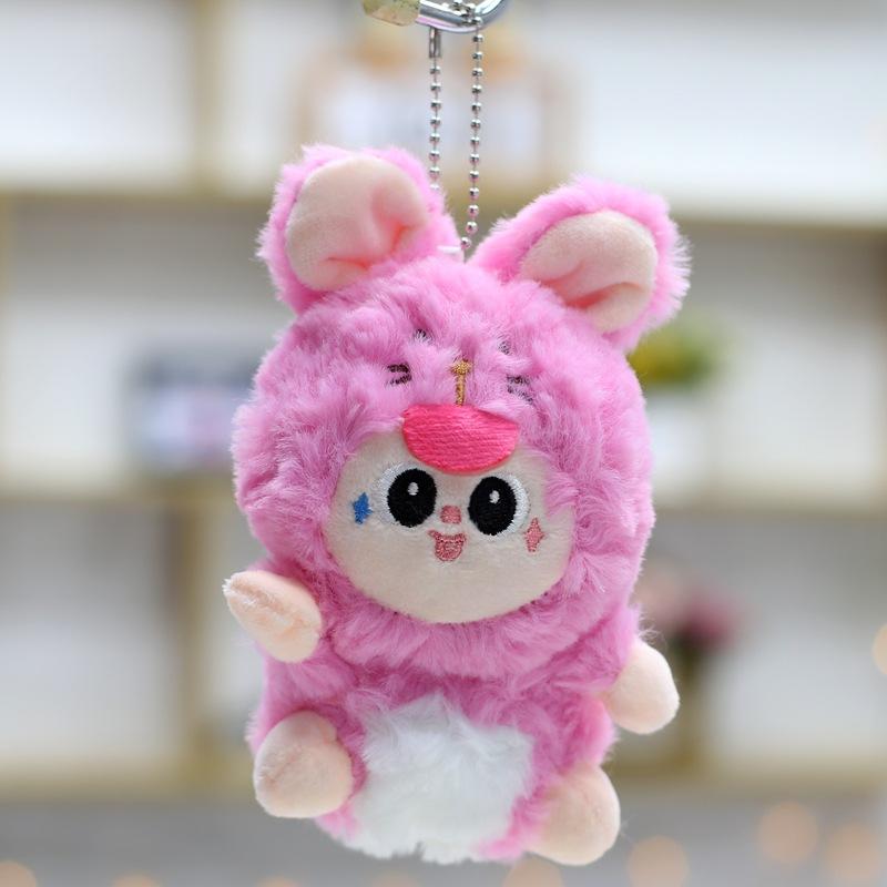Nou Pandantiv Jucărie de Pluș Animal Drag Păpușă Drăguță Breloc Păpușă Decorațiune Agățată pentru Geantă de Școală