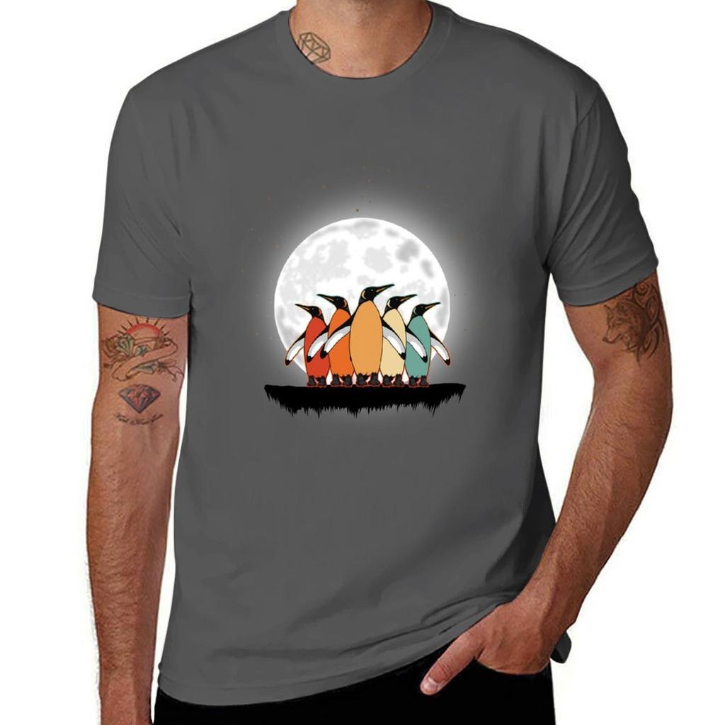 Penguins Tshirt Creative Graphic Tee Shirt Tshirt