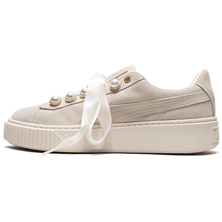 (WMNS) PUMA Suede Platform Bling  Beige  Women s 366688-02 EU 37.5
