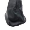 Manual Gear Shift Knob PU Leather Gaiter Boot Case + Frame Shifter Collar Cover For BMW E34 (1988-1995)