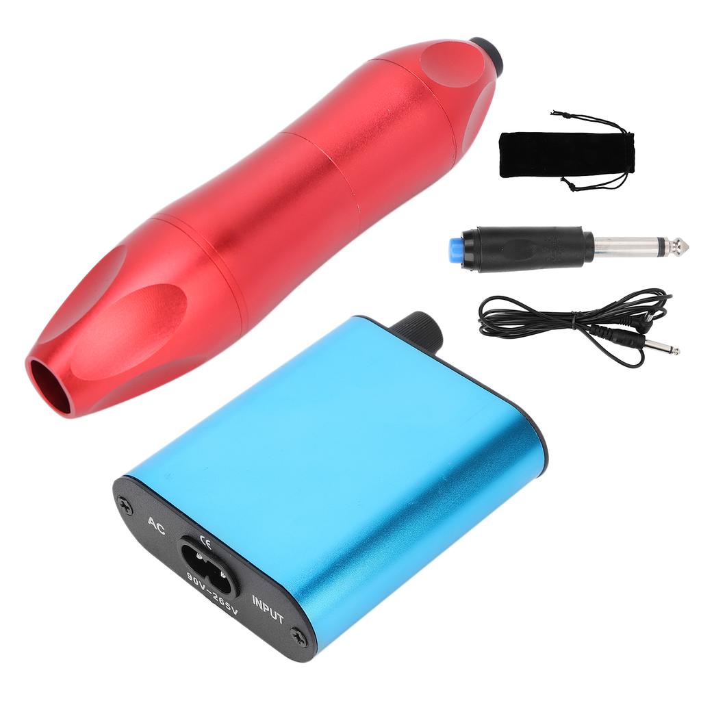 Rotary Tattoo Machine Set Aluminium Alloy Wireless Tattoo Foot Pedal Tattoo Power Supply Tattoo