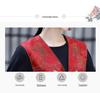 2025 Ethnic Style Sleeveless Tencel Jacquard Vest, Spring/Summer Retro Cardigan