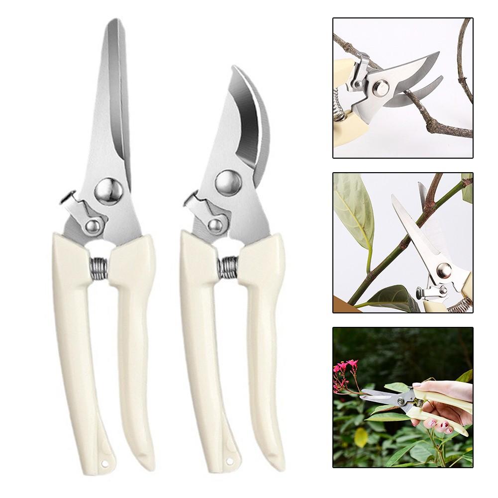 Pruners Stainless Steel Garden Shears Easy To Clean