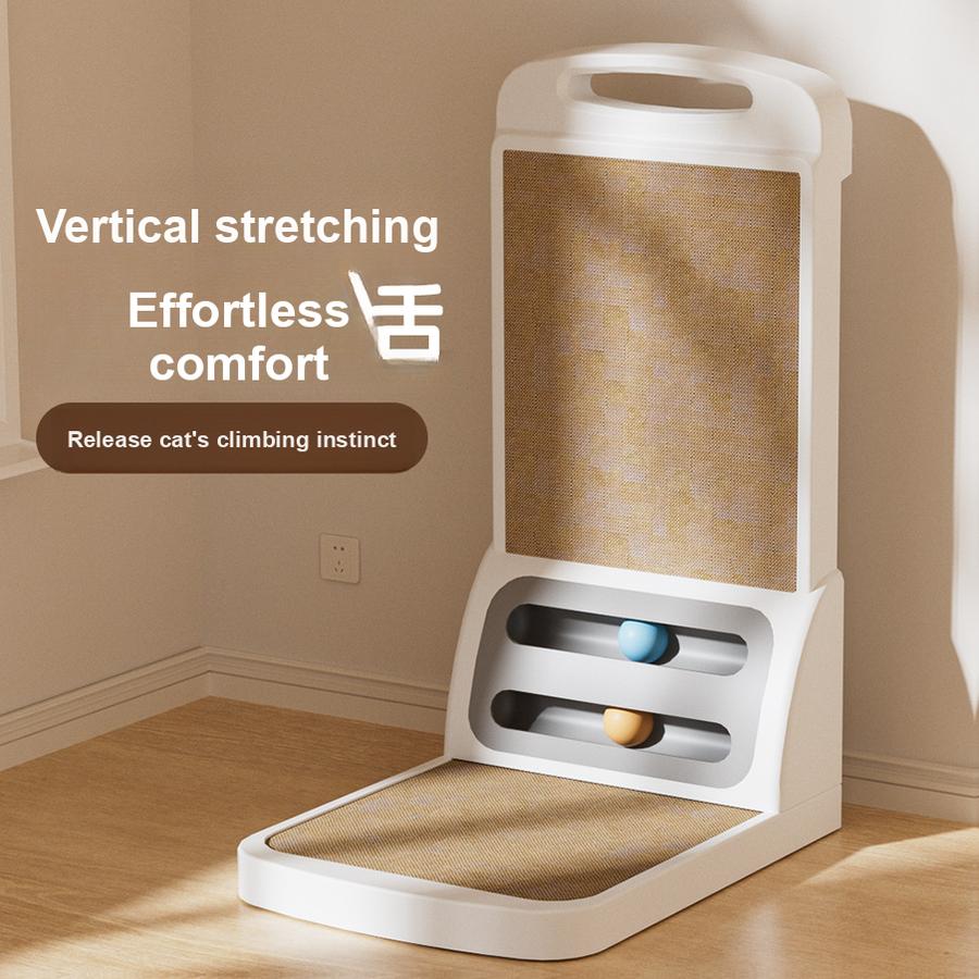 Odnímatelný kočičí škrabák ve tvaru L, škrabací podložka, odolná kočičí hračka nelínající, kočičí dráždidlo, potřeby pro domácí mazlíčky