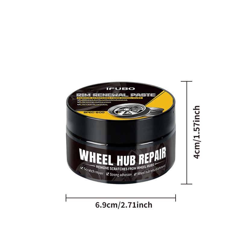 

Automobile Wheel Rim Scratch Reconditioning Paste, Tire Rim Scratch Paint Repair Paste - Aluminum Alloy Wheel Hub Repair