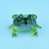 Fourcart Cute Handmade Glass Bell Horned Frog