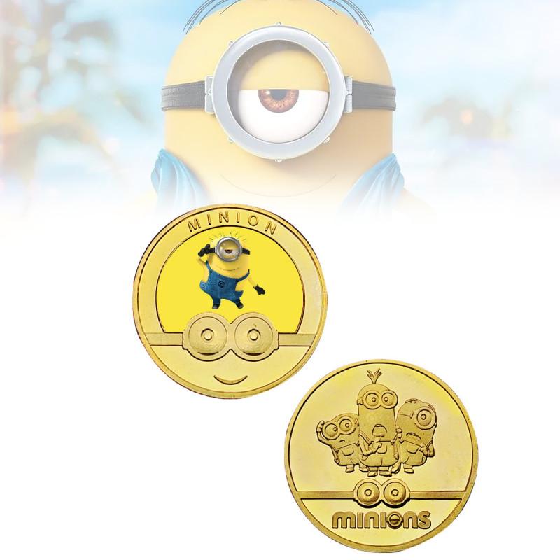 Adorable Minion Kevin Despicable Me Commemorative Coin Gift For Kids And Friends