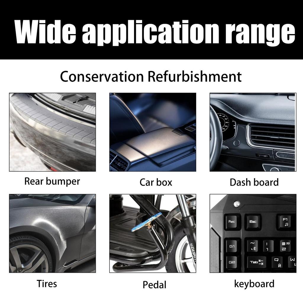 Homonth car interior refurbishment kit, instrument panel, wax, plastic cleaning, coating, glazing, daily maintenance 1set