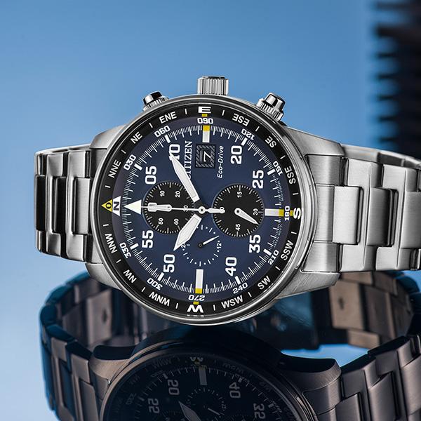 Citizen Ecology Drive Collection Light Powered Quartz Movement Stainless Steel Strap Watch CA0690-88L