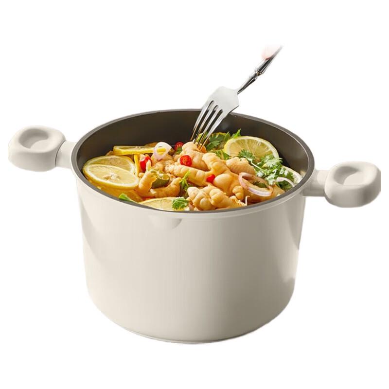 COOKER KING 22cm Non-stick Soup Pot with Steamer