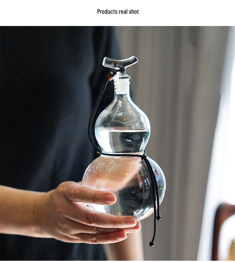 Large Capacity Insulated Gourd Water Bottle for Men, Women & Students - Sealed Cold Brew & Tea Kettle