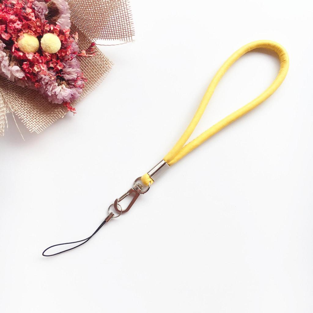 High-Quality PU Leather Unisex Phone Lanyard & Keychain Pendant