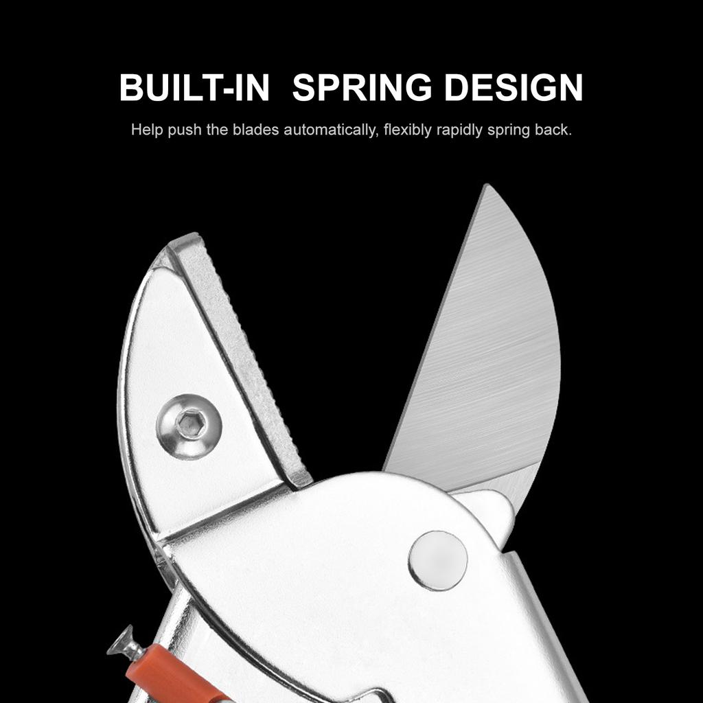 SK5 Steel Garden Pruning Secateurs Horticulture Fruit Tree Shears with Ergonomic Handles Gardening  Scissors Bonsai Cutters 1pc