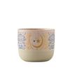 OLOEY Star Moon Bone China Travel Coffee Mug Set