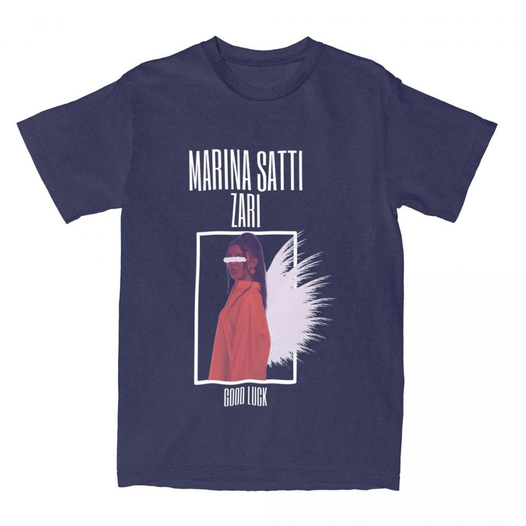 Summer Men Women's Greece Marina Satti Zari T Shirts Accessories Eurovision Song Contest Cotton T-shirt Clothes