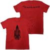 Camiseta de manga corta de dos caras roja de la banda At The Gates Todas las tallas S5XL Camiseta Unisex
