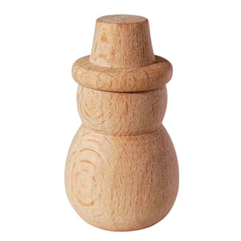 Unbemaltes Holz Baum Steckpuppen Baum Holz Rohling zum Bemalen Basteln Dekoration