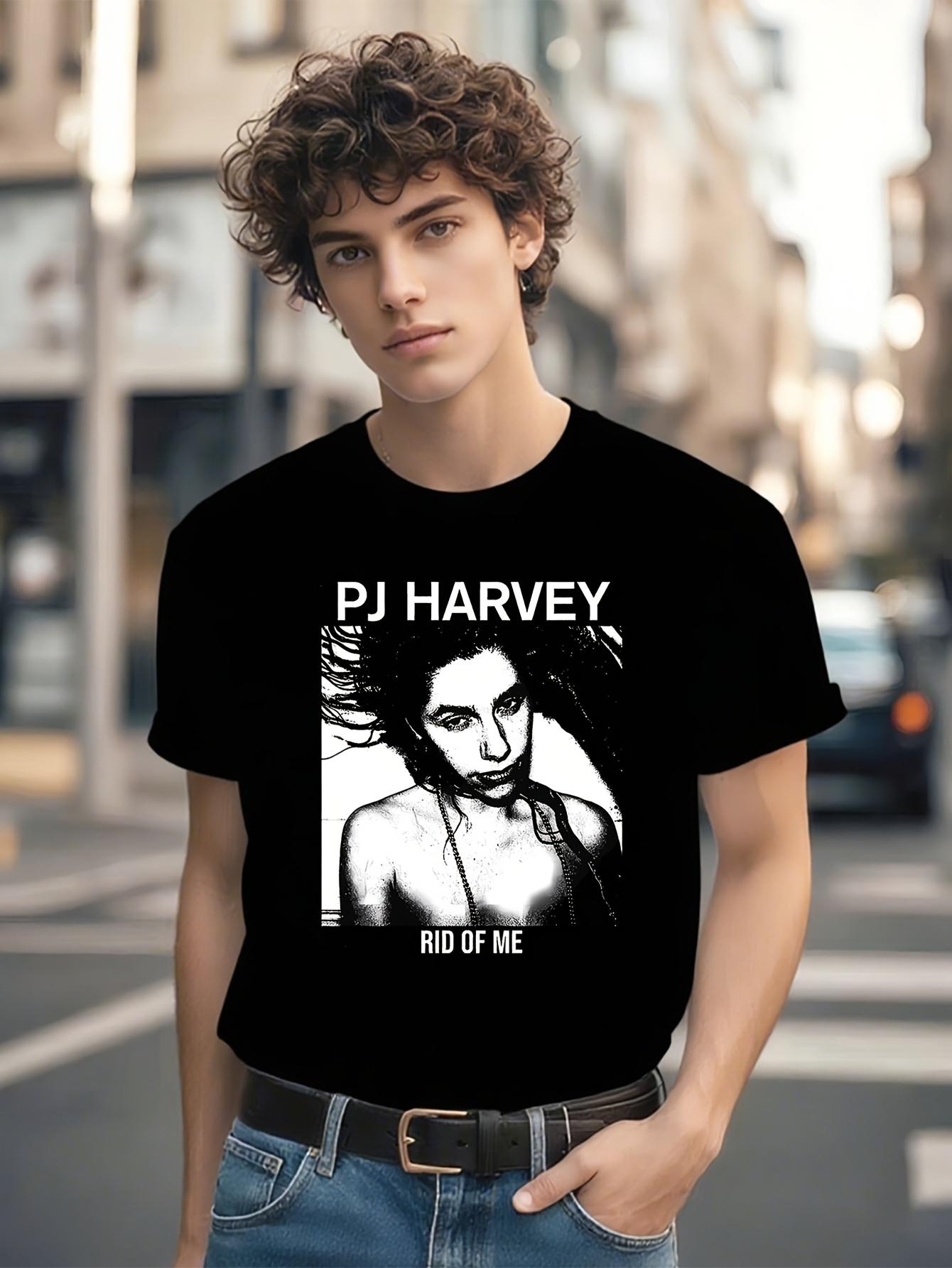 Vintage Tshirt Vintage 90s PJ Harvey Rid of Me Album Grap... S