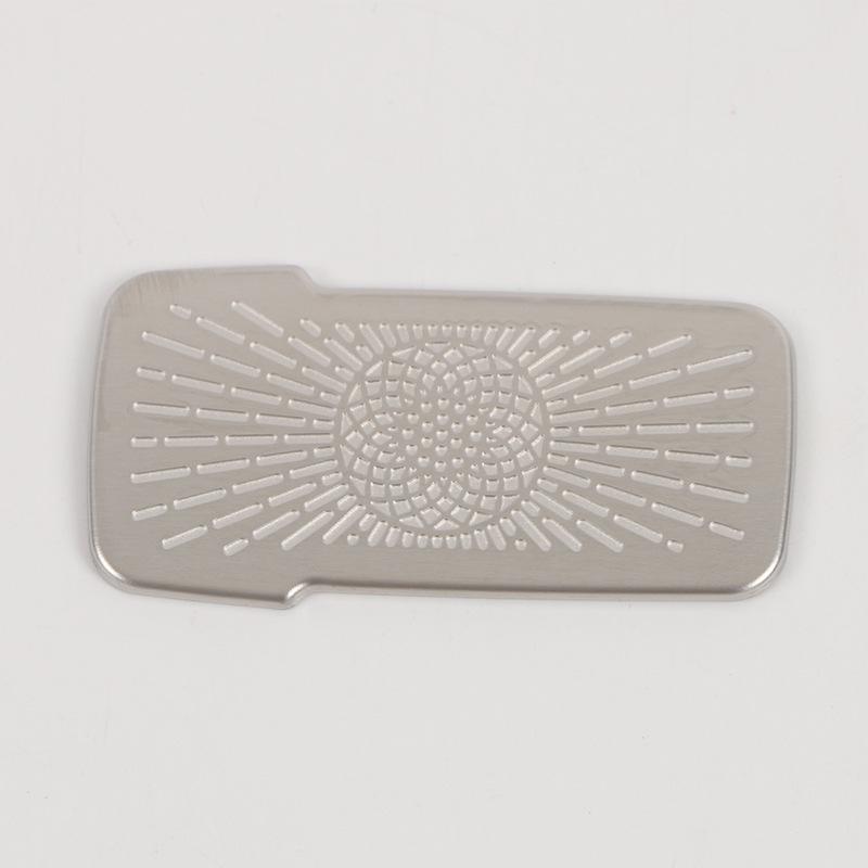Voyah 22 Dreamer Glove Box Speaker Cover Bright Stainless Steel Decoration
