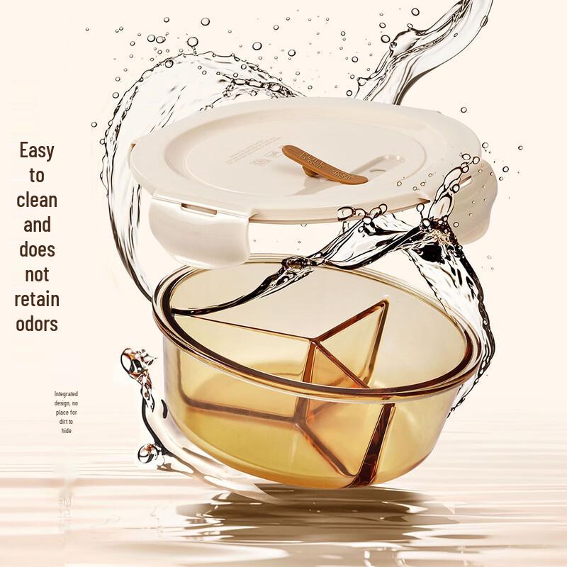 Sichun Aesthetic Heat-Resistant Glass Lunch Box Set
