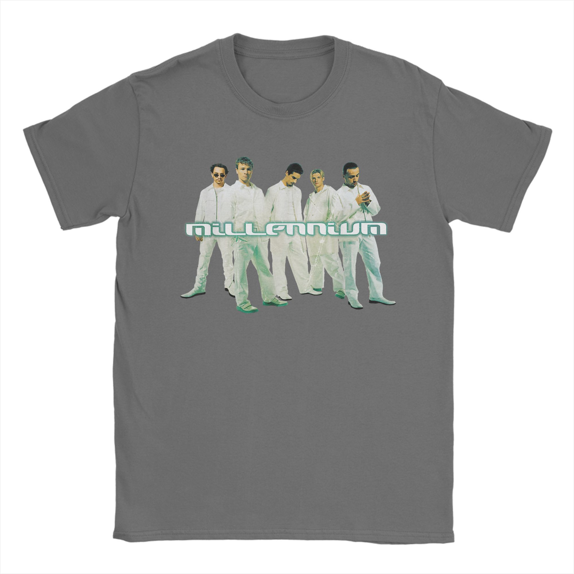 

Backstreet Boys Millenniums Tour Men s T Shirt Band Music Awesome Tee Shirt Short Sleeve Crewneck T-Shirt Cotton 6XL Tops 3XL